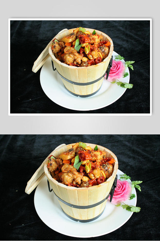 木桶鸡图片-众图网