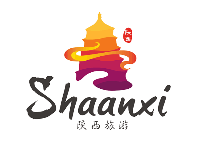 陕西旅游logo