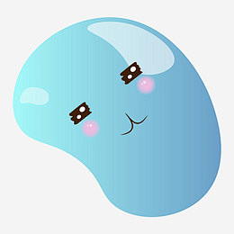 卡通可爱小水珠