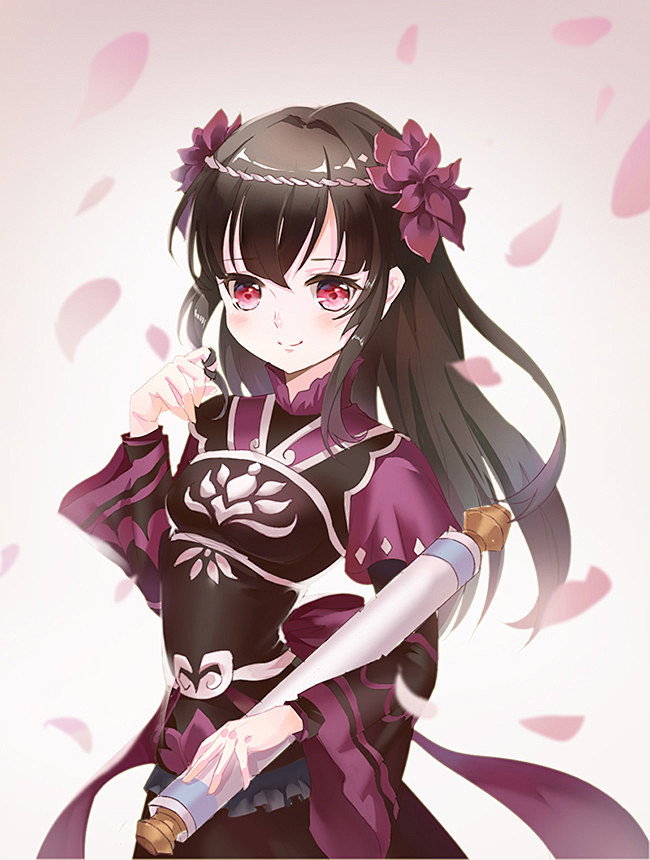 剑侠情缘网络版叁万花同人图插画壁纸蚩灵花萝半次元第一中文cos绘画