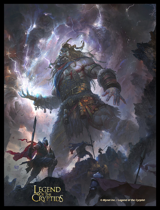 直立人形怪物原画来自cgbookcn1886