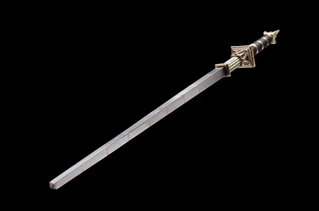 十八般兵器亢龙锏宝塔鞭秦琼尉迟恭铁鞭打神鞭扭转纹冷兵器未开刃淘宝