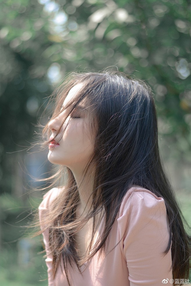 组图湖南师范大学校花气质佳百变少女楚楚动人张蓝就读