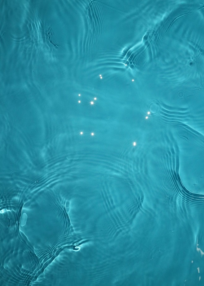 水波水水面蓝色的水水纹