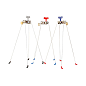 创意生日节日礼物 发条玩具-Critter美国kikkerland 原创 设计 新款 2013 正品 代购
