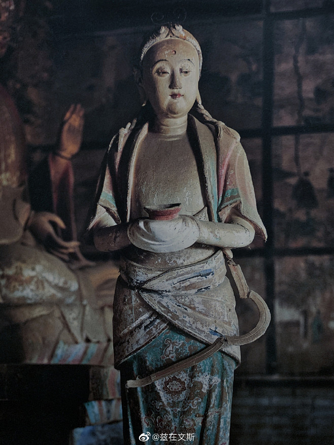 少见的五代彩塑精品镇国寺万佛殿图13来自兹在文斯微博