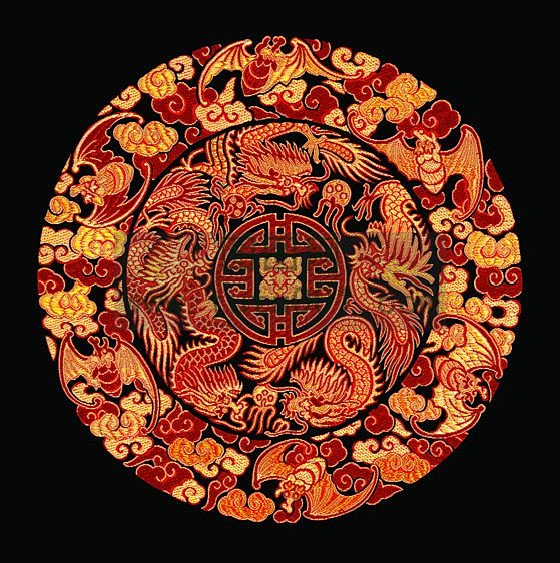 转采于2021-11-02 23:01:12中国龙与蝙蝠吉祥图案神兽芃芃爹同采自www