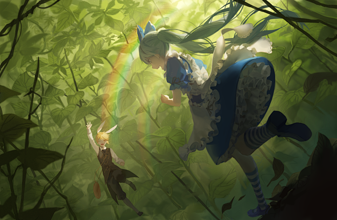 vocaloid初音未来镜音连