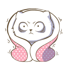 冷得发抖的呢喃喵