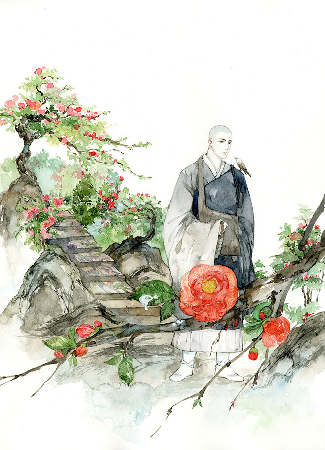 古风# #人物# #和尚# r-l