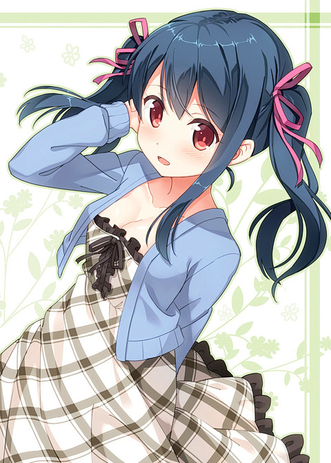 双马尾动漫女孩图片动漫两个高马尾女生画两个马尾的动漫人物怎么画