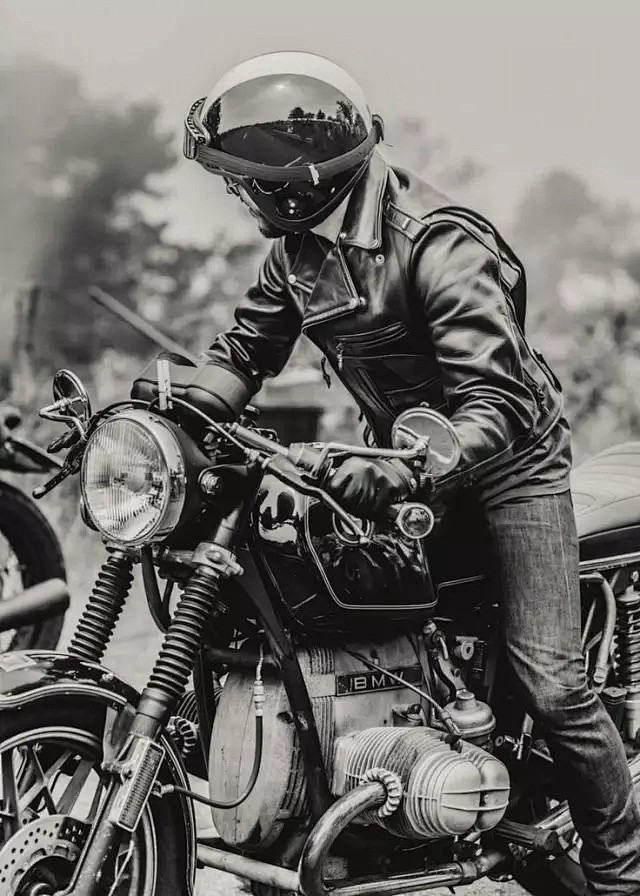 复古机车与自由的集会