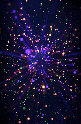 炫彩动态生日贺卡聚会邀请函h5微场景制作易企秀wwweqxiucom