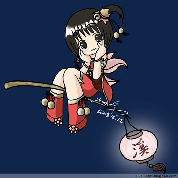 夜溪灵q女巫版
