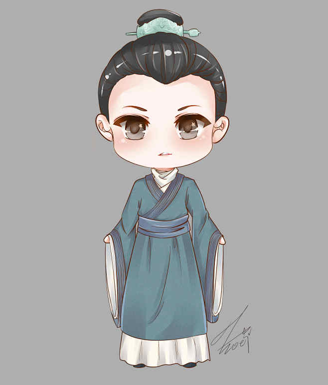 梅长苏胡歌q版琅琊榜