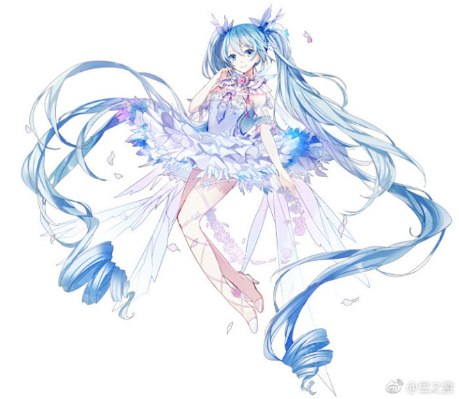 初音未来初音ミク初音miku之前担当了索尼miku十周年纪念款音响的包装