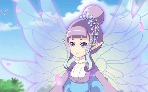 紫藤花精灵王御姬