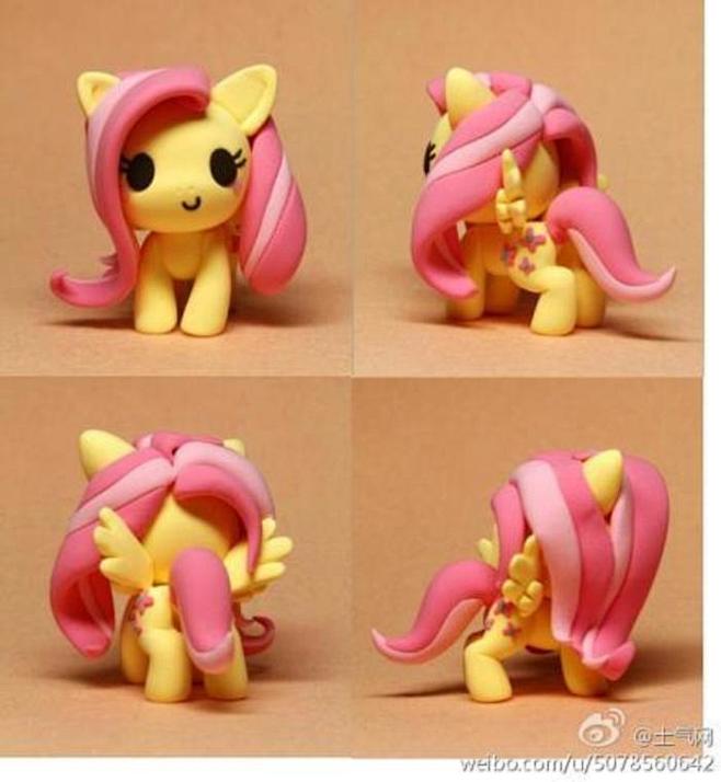 小马宝莉彩虹小马超轻粘土粘土纸粘土