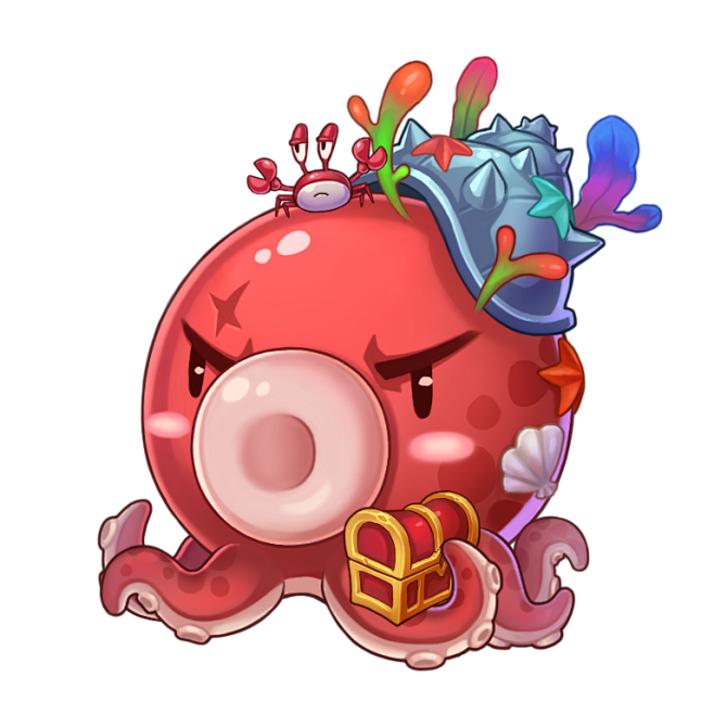 喃喵从茶茶m转采于2020-08-29 12:04:50大章鱼cd--卡通/ip / 角色原画