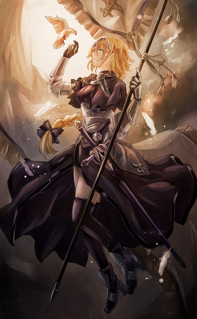 fate/grand order 贞德·达尔克 p站:jan