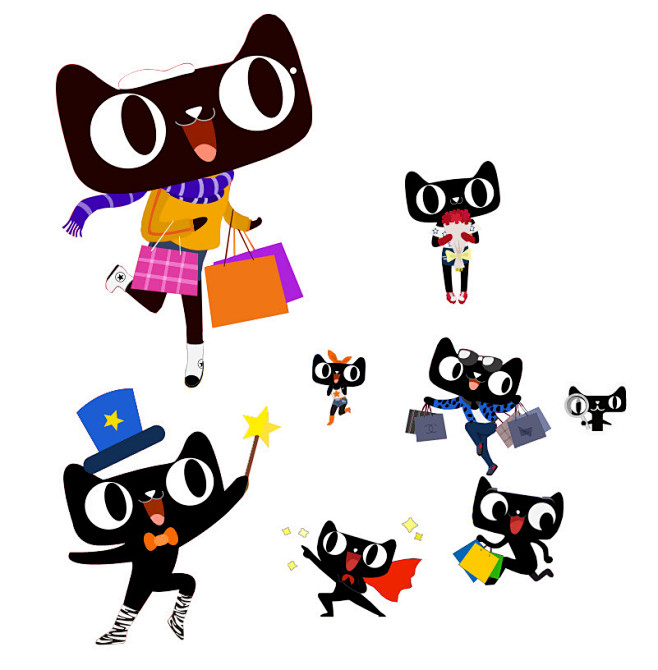 天猫卡通logo购物