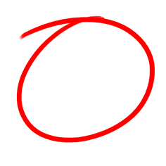 手绘圈 重点圈 标记 圆圈 随笔圆圈粉笔圆圈标记boscoch1u采集到png*