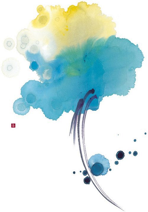 进藤洋子墨韵水彩