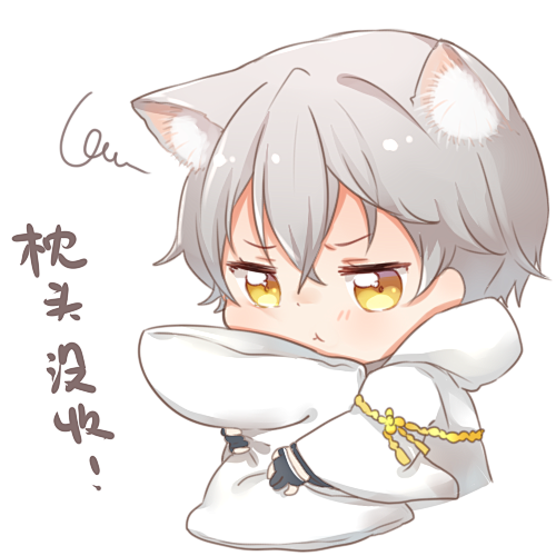 刀剑乱舞鹤丸国永同人图插画壁纸鹤喵喵喊你起床半次元第一中文cos