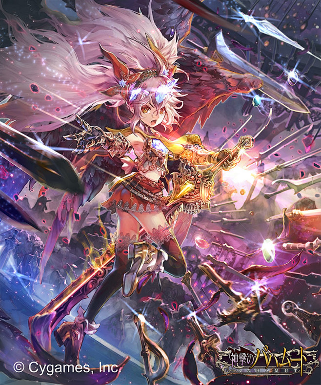 星音零从白雲悠悠转采于2017-11-07 16:28:29巴哈姆特之怒19卡牌插画