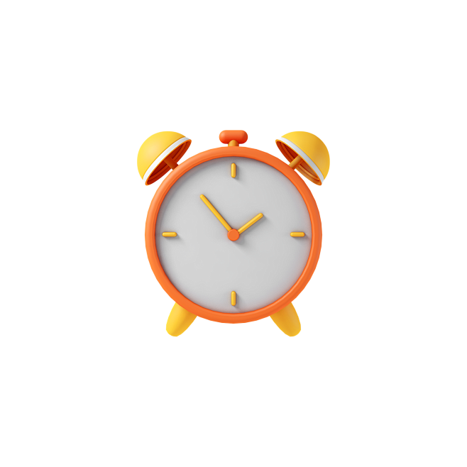 闹钟闹铃时间限时png图标素材c4d图标icon临摹免抠