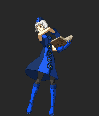 女神异闻录 横版格斗游戏人物动作参考 动态打斗序列帧png-淘宝网gif