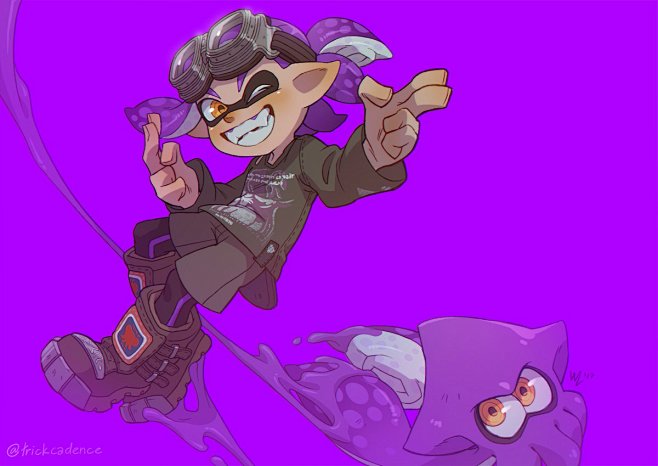 白鹜i从爱睡得小胖转采于2020-06-23 00:17:57喷射战士 设定人设白鹜i