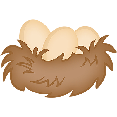 一窝鸡蛋农场png免扣元素