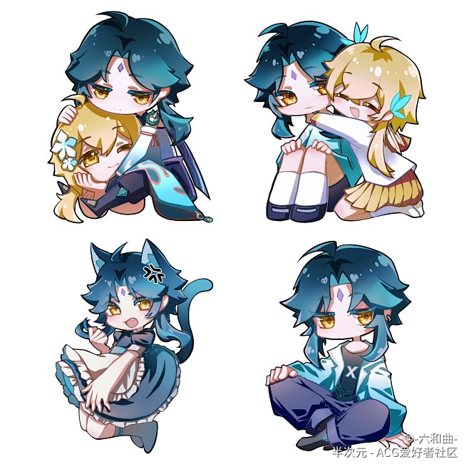 20:52:58魈 q版 原神q版樱桃小丸犊犊子该采集也在以下画板加载更多