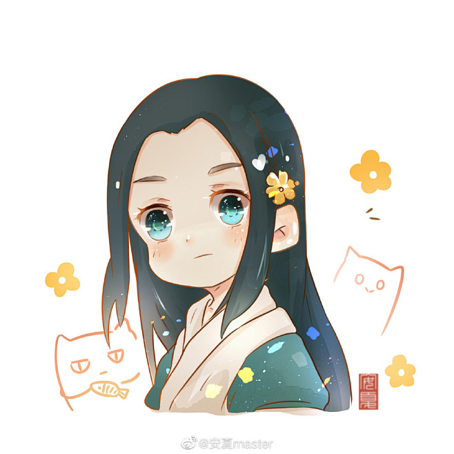 09:57:40罗小黑战记 #罗小黑# #无限# #哪吒#头像/半身-薄涂类椿の花