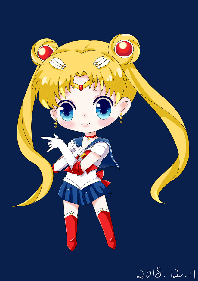 q版美少女战士水冰月