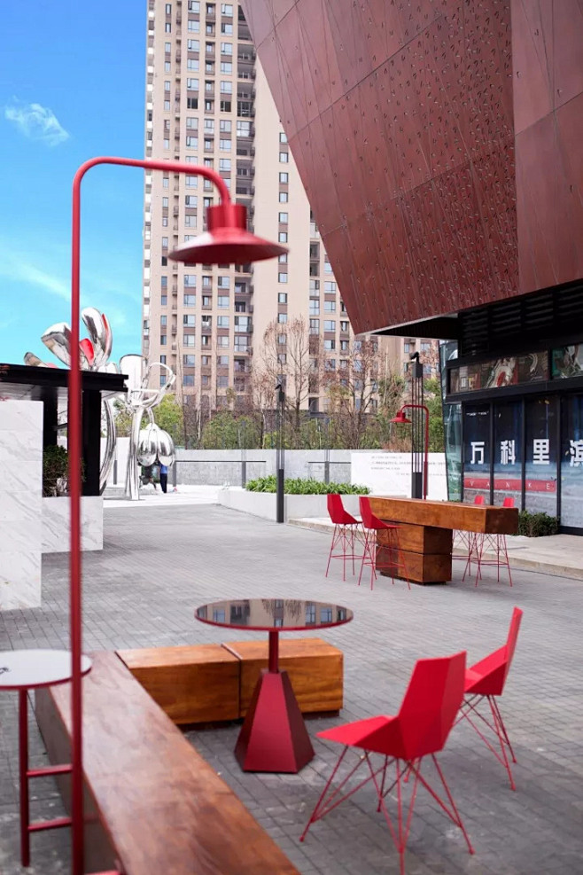 长沙万科里金域国际示范区城市生活客厅ok包装商业街铺商业街外摆采