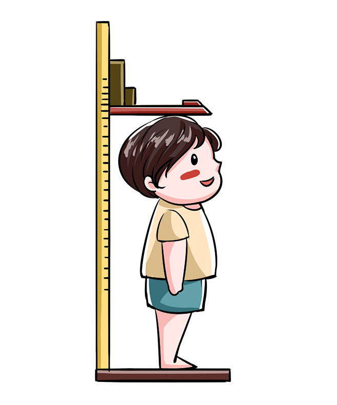 小孩儿童涨身高素材