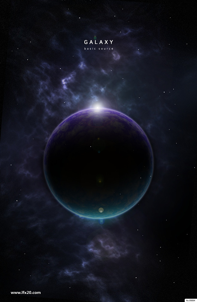 视角银河系宇宙星系主题海报psd素材科技感绝对零度8805同采自h5ip