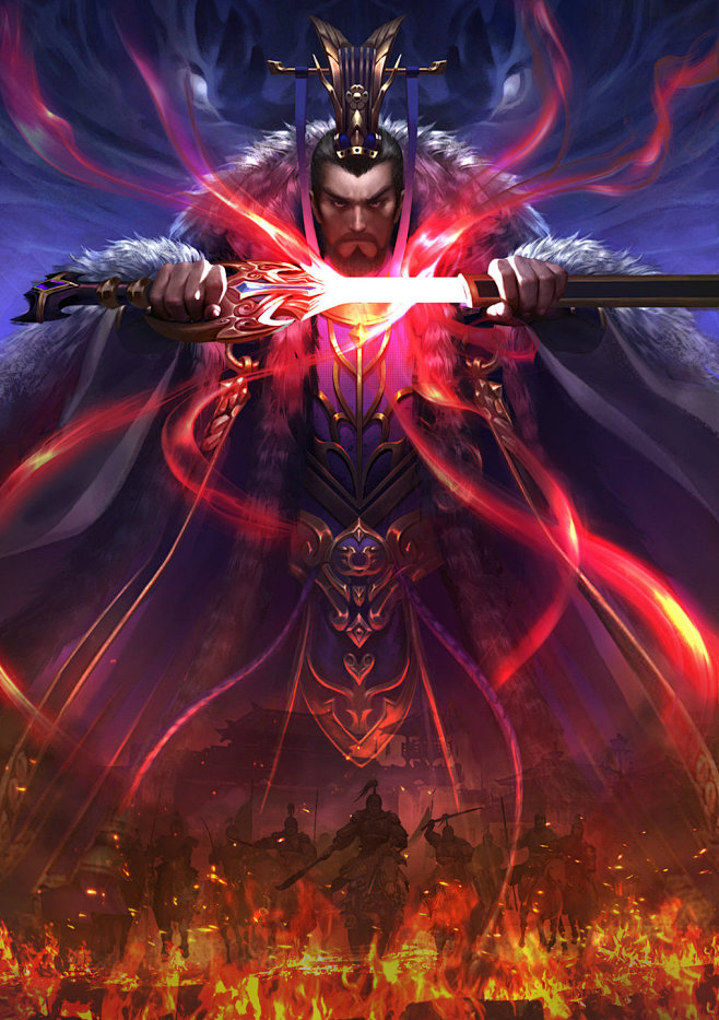 真龙霸业人物原画赏析