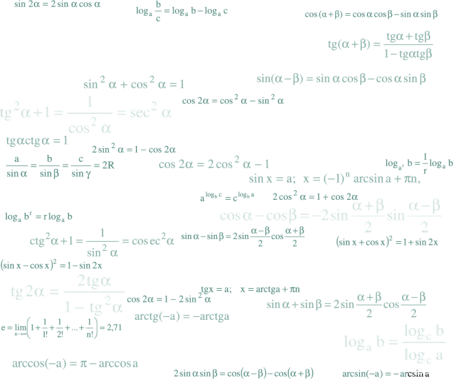 数学物理公式公式矢量装饰元素免抠png图片壁纸