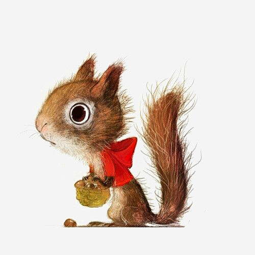 卡通松鼠