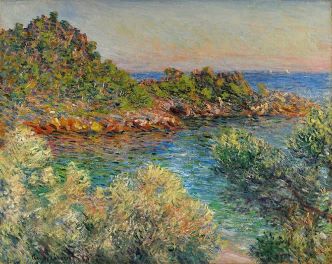 claudemonet18401926prèsmontecarlosignedclaudemonetanddated83