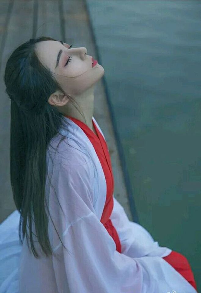 古风美人唯美摄影汉服真人古装