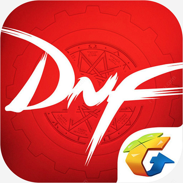 手机dnf助手工具app图标平面电商创意素材