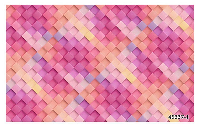 立体彩色彩虹格子壁纸儿童美术培训班奶茶甜品店网红打卡背景墙纸淘宝