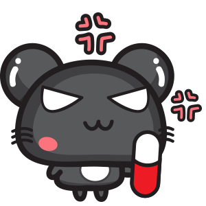 哈咪猫老鼠朋友咪蒂表情吃药