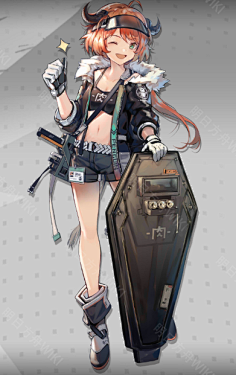 明日方舟,生于黑夜,新干员高清立绘