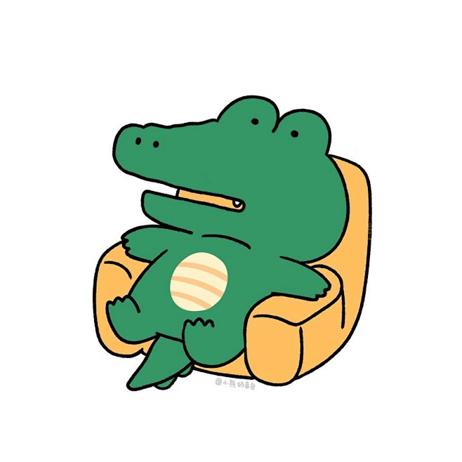 09:47:00小鳄鱼 躺 沙发 头像1喜欢卡通 q版八里小可同采自c