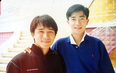 梁朝伟和陈百强简直就是在照镜子